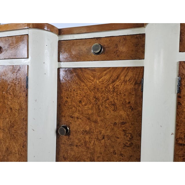 Vintage Kitchen Sideboard in Fir and Ant with Doors and Drawers, 1950 For Sale - Image 14 of 18