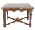 Wood Antique Early 19c Regence Style Oak & Marble Side Table For Sale - Image 7 of 7