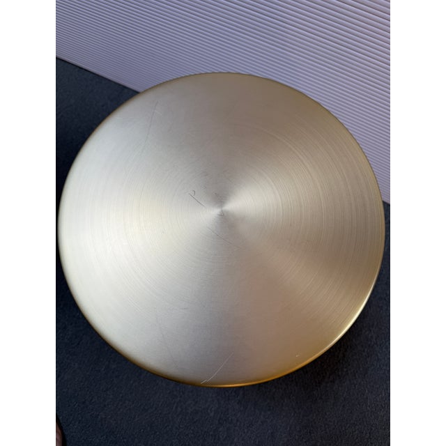 Gold Article Narro Side Table For Sale - Image 8 of 12