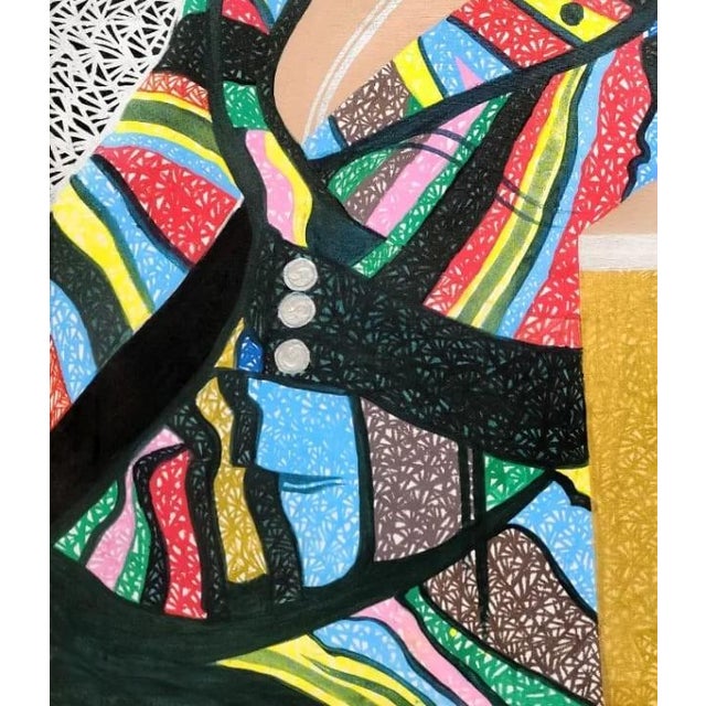 Contemporary Drop the Monotony Contemporary Painting For Sale - Image 3 of 3