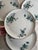 Pickard China 1960s Pickard Ravenswood 10.25 Inch Dinner Plates Green Floral - Set of Four (4) For Sale - Image 4 of 11
