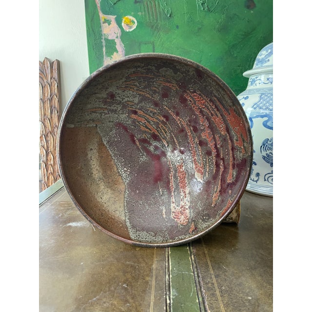 Abstract Studio Pottery Bowl For Sale In Chicago - Image 6 of 12
