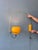 Vintage Yellow Arc Eyeball Wall Lamp by Herda For Sale - Image 3 of 13