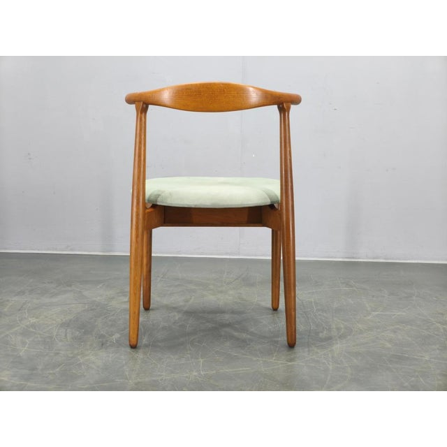 Model 708 Chair attributed to Hans J. Wegner for Fritz Hansen, Denmark, 1960s For Sale - Image 10 of 13