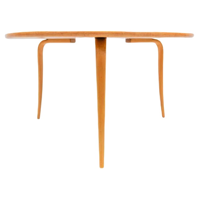 Large Swedish Annika Coffee Table by Bruno Mathsson, 1930s For Sale