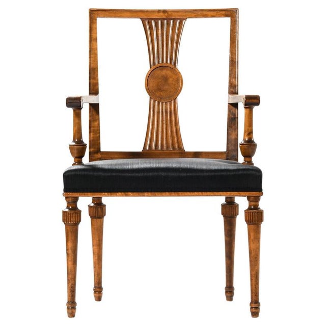 Armchair in Birch and Horsehair by Axel Einar Hjorth, 1930s For Sale - Image 9 of 9