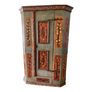 1827 French Hand Painted Armoire For Sale