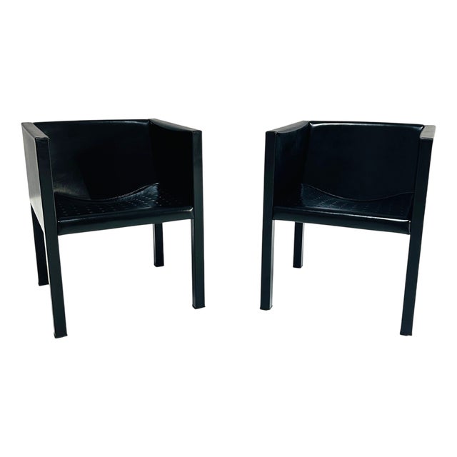 Vintage Chairs by Antonio Citterio for B&B Italia, 1980, Set of 2 For Sale