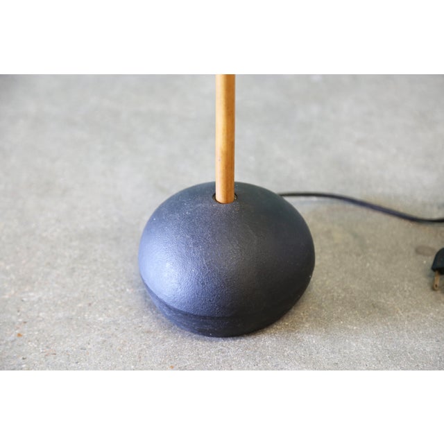 Tan Vintage 1950s Isamu Noguchi Bb3 / 55dd Floor Lamp For Sale - Image 8 of 10
