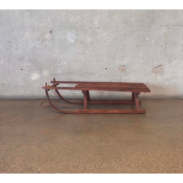 1920s Antique Rustic Sled For Sale - Image 5 of 7