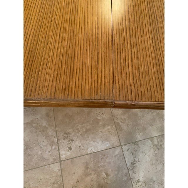 Vintage McGuire Round Extension Table For Sale - Image 12 of 14