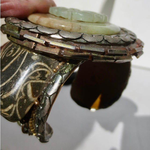 Wendy Gell Cuff Dated 1986 Size 6.15 For Sale - Image 9 of 11