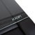 Joop! Swing Nightstand Side Table Sideboard Leather Black with Drawer and Shelf For Sale - Image 5 of 10
