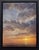 Shine Again by Brian Sostrom | Acrylic on panel of a sunset over the ocean with clouds For Sale