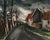 Title: The Longny Road Artist: Maurice de Vlaminck Country: France Medium: Lithograph – 35 Marks: Signed in plate, not...