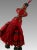 Mid 20th Century Large Hand Made "Mughal" Red, Green and Gold Cabinet / Door Tassel / Tie Back For Sale - Image 5 of 6