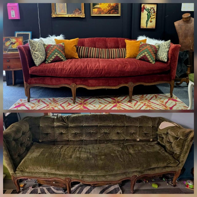 Late 20th Century Tuxedo Sofa | Baker Furniture For Sale - Image 10 of 13