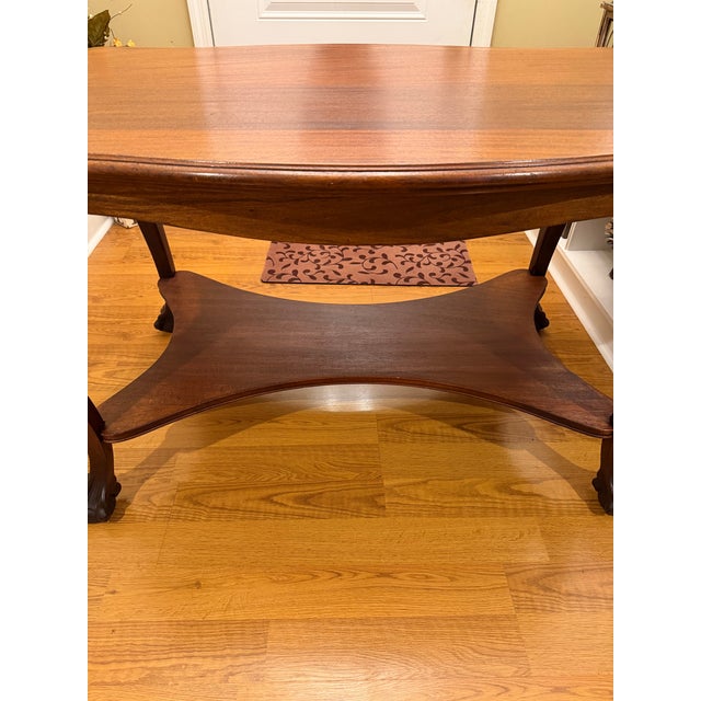 Late 19th Century Mahogany Parlor Table For Sale - Image 6 of 8