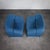 Blue F598 Groovy Chairs by Pierre Paulin for Artifort, 1970s, Set of 2 For Sale - Image 8 of 11