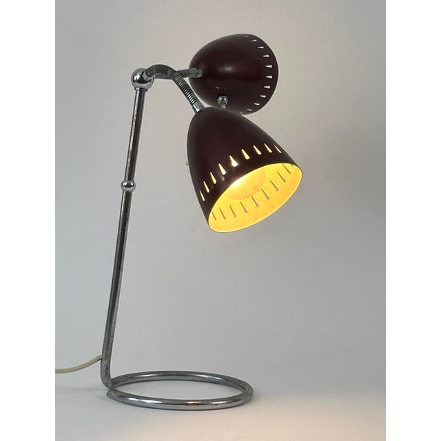 Mid-Century 2-Armed Table Lamp or Desk Light, Germany, 1950s For Sale - Image 15 of 18