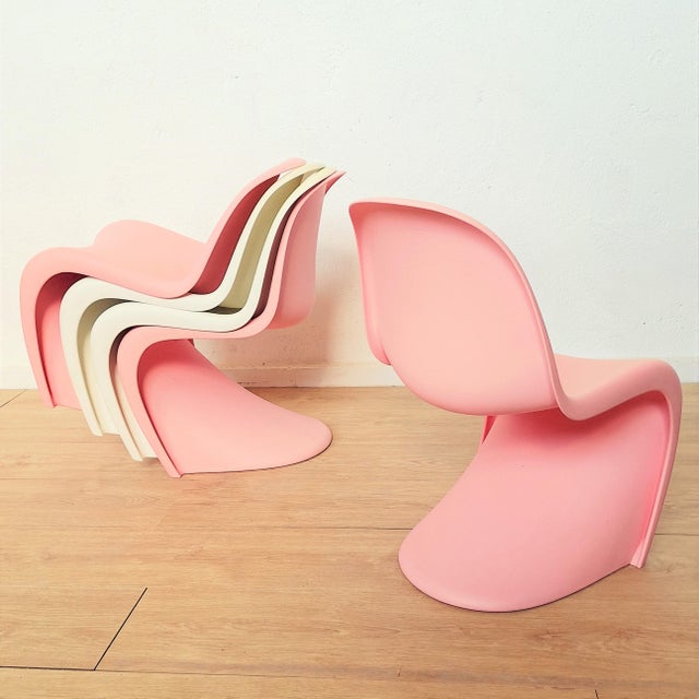 White Junior Chair by Verner Panton for Vitra, 2000s For Sale - Image 9 of 11