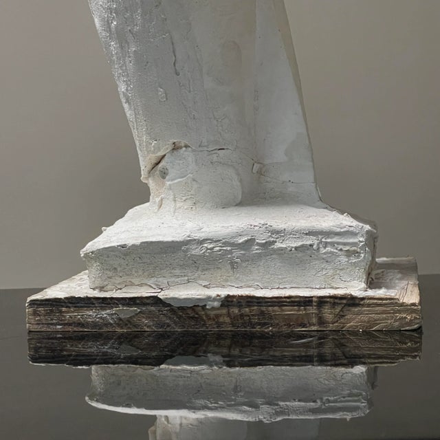 Vintage Modernist Abstract Figurative Plaster Sculpture by Tony Trezza (Ca. 1960) For Sale - Image 11 of 13