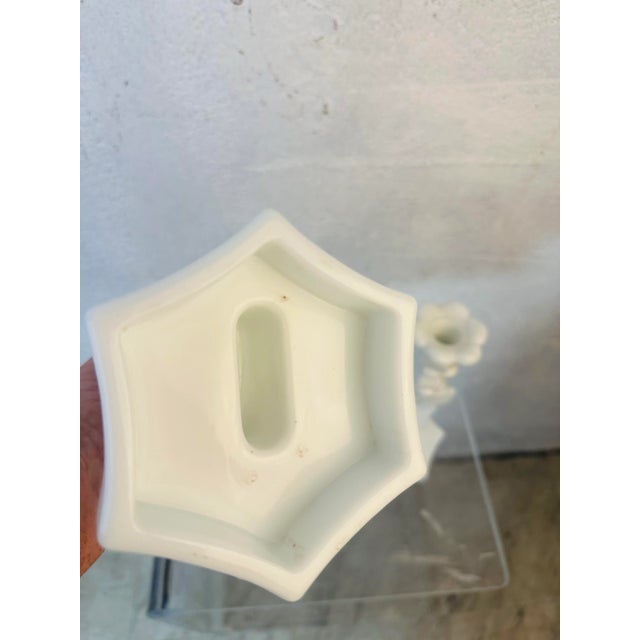 Italian Glass Candlesticks For Sale In Charleston - Image 6 of 8