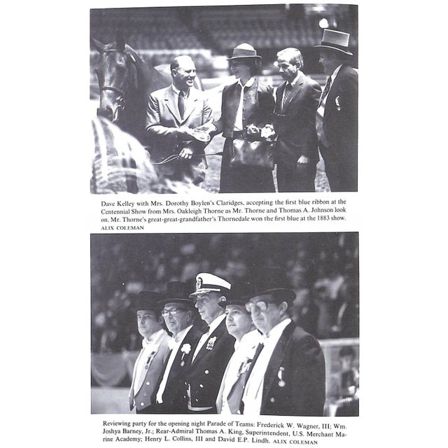 "The National Horse Show: A Centennial History 1883-1983" 1985 Sprague, Kurth For Sale - Image 12 of 12