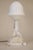 1930s Art Deco Carved Alabaster Marble Two Love Birds Sculpture FairyTable Lamp Italy For Sale In Los Angeles - Image 6 of 14