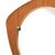 This mid-century wall mounted mirror was made in Denmark during the 1960s.&nbsp; A striking little mirror with a...