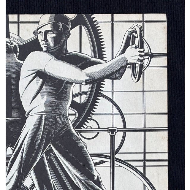 Rockwell Kent (1882-1971) Commercial Ad Ca 1937 For Sale In Charlotte - Image 6 of 10