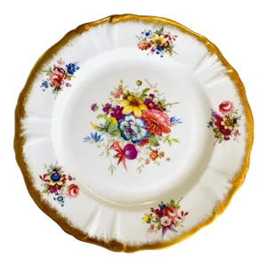 Vintage Hammersley Bone China Signed F. Howard Plate