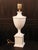 White Table Lamp from Manises, 1950s For Sale - Image 6 of 6