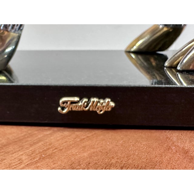 Frank Meisler “Ephraim the Goat” Limited Edition Signed Kinetic Sculpture on Marble For Sale - Image 18 of 18