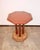 Vintage Coffee Table in Beech Wood and Leather, 1920s For Sale - Image 6 of 8