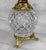 Gold Vintage Victorian Gold Ormolu Crystal Vanity Perfume Bottle For Sale - Image 8 of 9