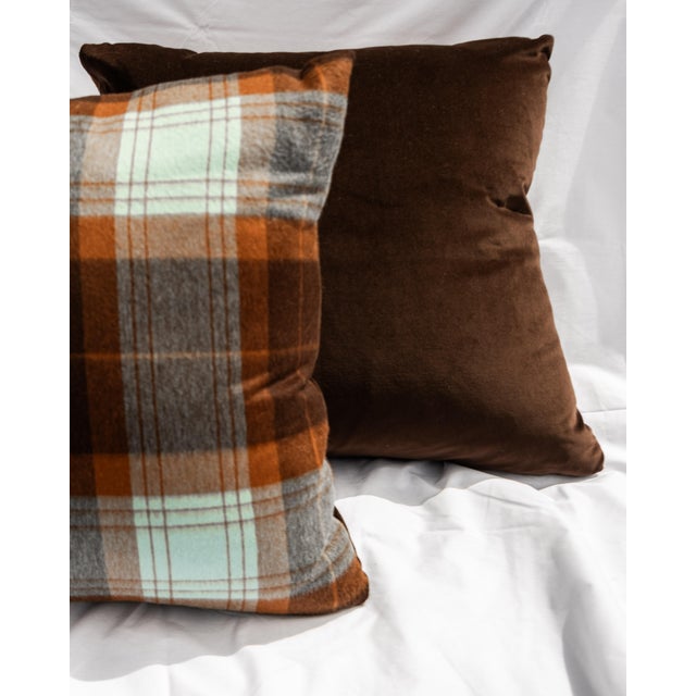 Transitional Pair of Sandra Jordan Prima Alpaca Throw Pillows For Sale - Image 3 of 5
