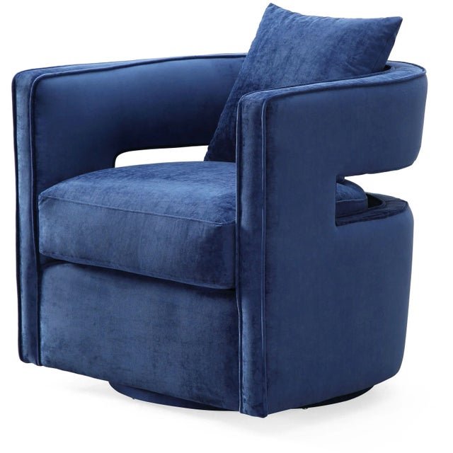 The minimalistic Kennedy swivel chair is versatile and stylish. A comfortable foam fill makes it as plush and inviting as...