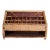 Woven and Bamboo Letter Holder or Desk Organizer For Sale