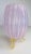 Barovier & Toso Barovier and Toso Handblown Heavy Murano Pink and Gold Footed Vase. For Sale - Image 4 of 9