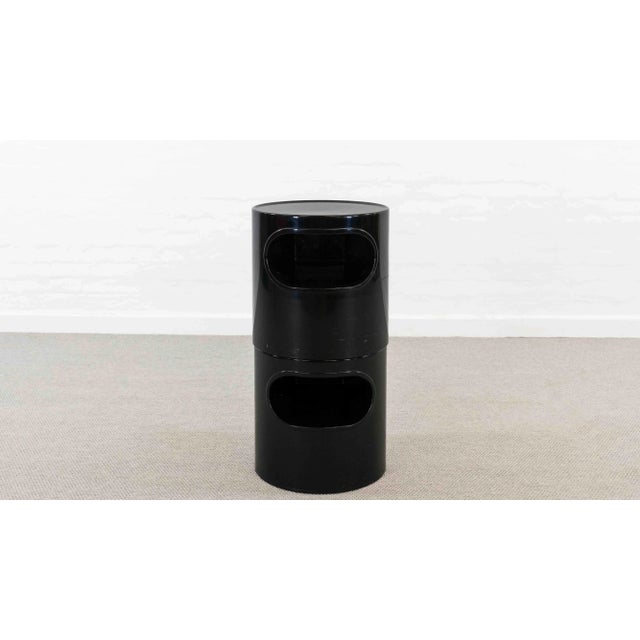 Set of two side tables, model "Boy," designed by Emma Gismondi-Schweinberger. Manufactured by Metra, Italy in the 1970s....