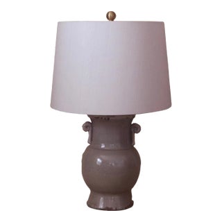 Luca Gray Lamp by Frederick Cooper For Sale