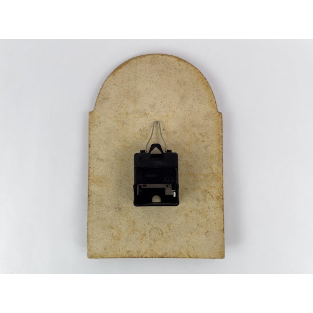 Roger Capron Vallauris “Cercle Du Soleil” Ceramic Wall Clock, 1970s For Sale - Image 12 of 12