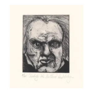 David Moyer Beethoven Etching