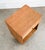 Wood 1960s Mid Century Modern Nightstand End Side Table Solid Oak Drawer Vintage Single MCM For Sale - Image 7 of 10