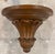 Large Scale Vintage Italian Hand-Carved Wooden Wall Shelf / Wall Bracket For Sale - Image 4 of 12