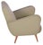 Armchair in Green Nappa, 1950s For Sale - Image 4 of 4