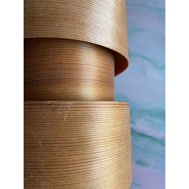 Mid-Century Modern Pine Veneer Wall Lamp by Translandia, Denmark, 1960s For Sale - Image 11 of 15