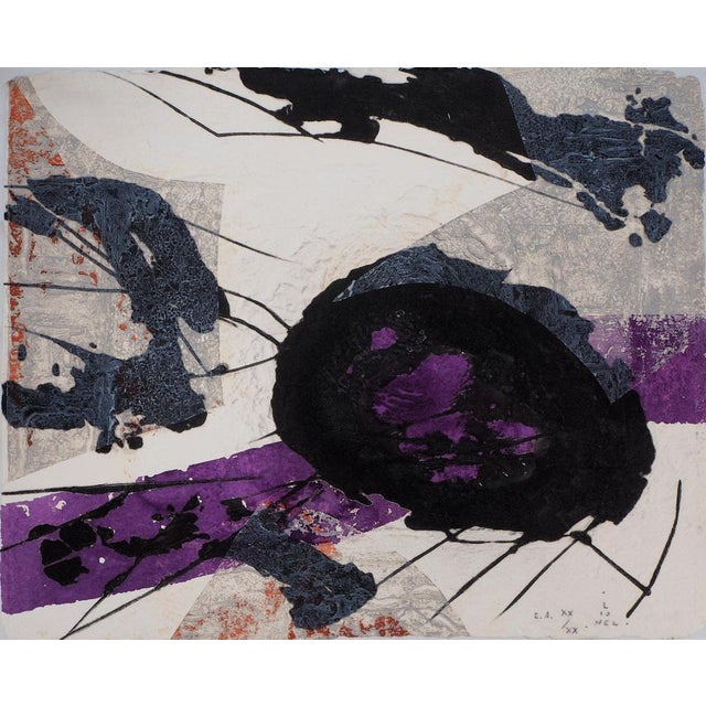 Lionel, The Origin of Purple, Etching For Sale - Image 8 of 8
