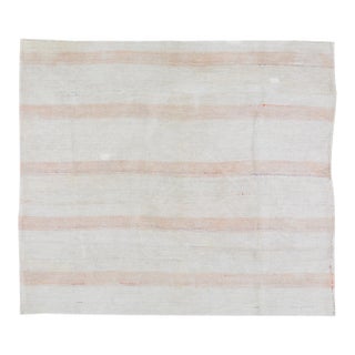 Vintage Turkish Flatweave Rug, 5'8''x6'6'' For Sale